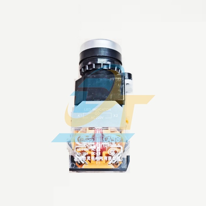 N&uacute;t nhấn nhả 220V phi 22 c&oacute; đ&egrave;n m&agrave;u xanh l&aacute; LA38  China | Gi&aacute; rẻ nhất - C&ocirc;ng Ty TNHH Thương Mại Dịch Vụ Đạt T&acirc;m