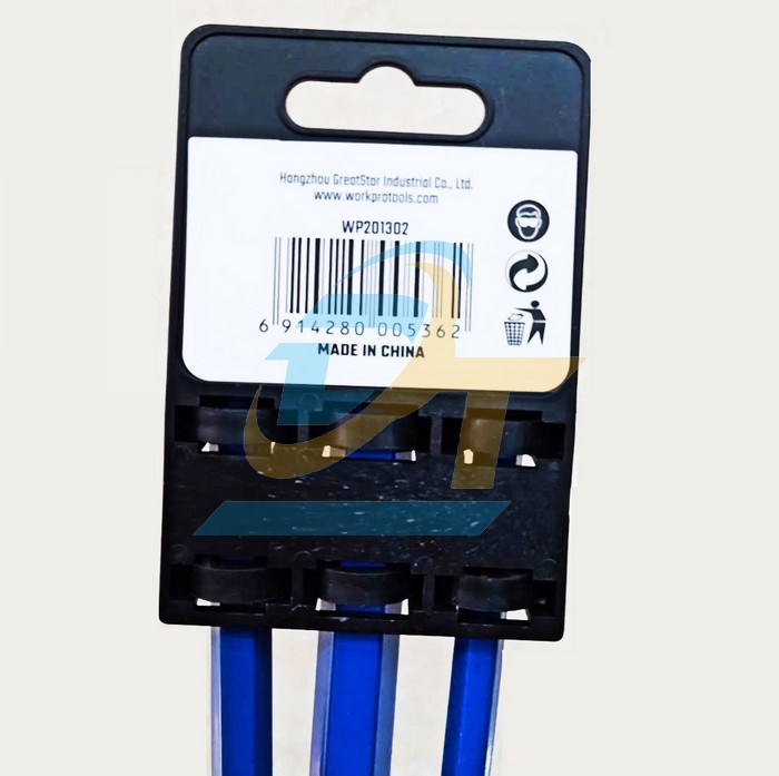 Bộ đục sắt dẹp 3 chi tiết 10-13-16mm Workpro WP201302  Workpro | Giá rẻ nhất - Công Ty TNHH Thương Mại Dịch Vụ Đạt Tâm