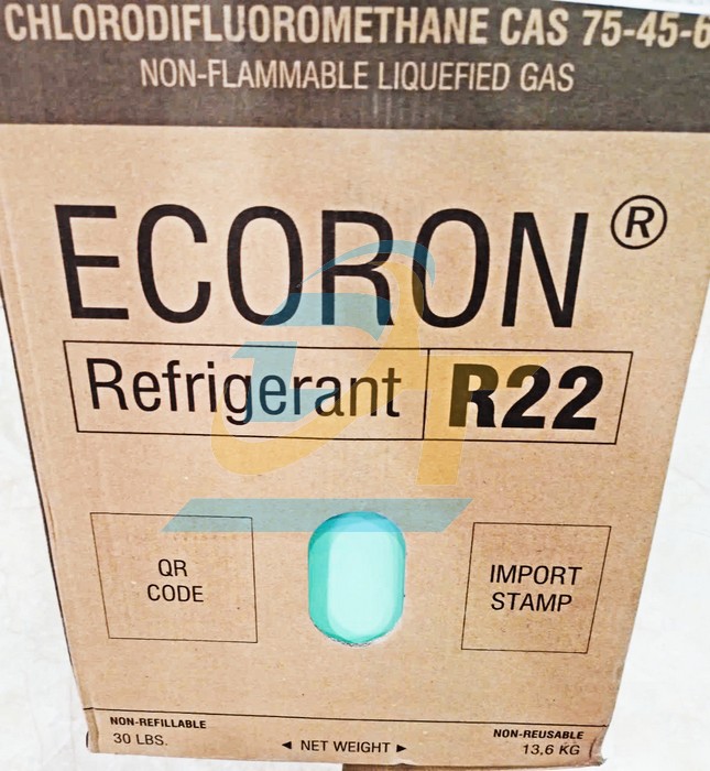Gas lạnh Ecoron R22 (Bình 13.6kg)  ECORON | Giá rẻ nhất - Công Ty TNHH Thương Mại Dịch Vụ Đạt Tâm