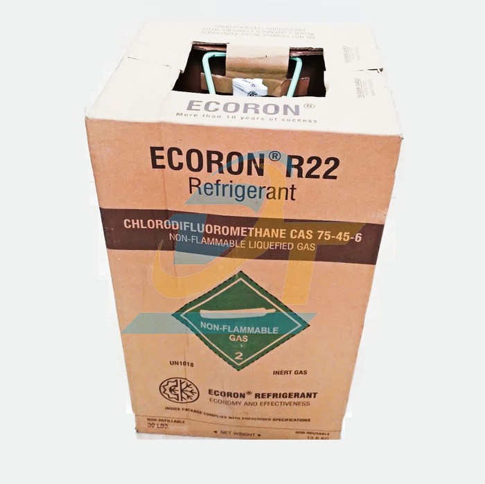 Gas lạnh Ecoron R22 (Bình 13.6kg)  ECORON | Giá rẻ nhất - Công Ty TNHH Thương Mại Dịch Vụ Đạt Tâm