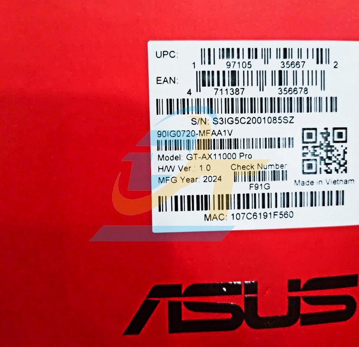 Router WiFi 6 ROG Rapture Asus GT-AX11000 Pro  ASUS | Giá rẻ nhất - Công Ty TNHH Thương Mại Dịch Vụ Đạt Tâm
