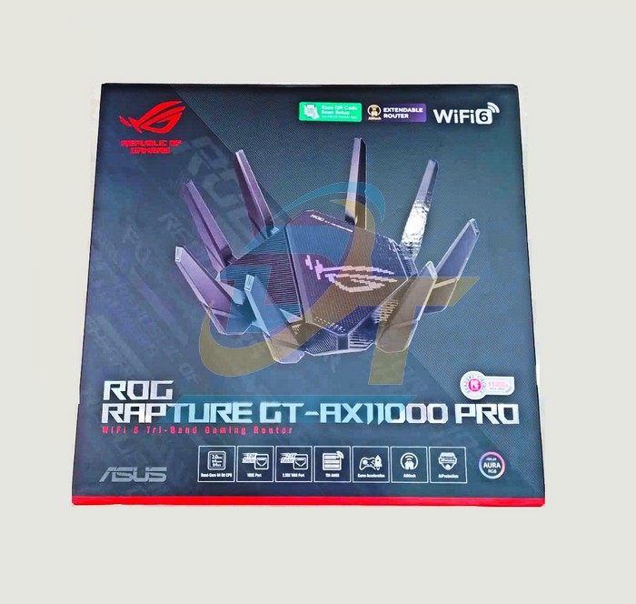 Router WiFi 6 ROG Rapture Asus GT-AX11000 Pro  ASUS | Giá rẻ nhất - Công Ty TNHH Thương Mại Dịch Vụ Đạt Tâm