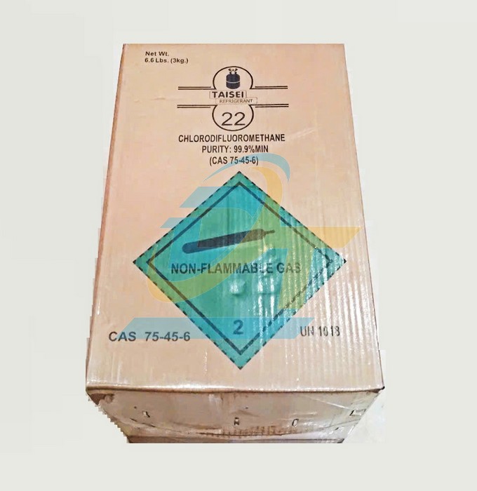 Gas lạnh R22 Taisei 3kg  TAISEI | Giá rẻ nhất - Công Ty TNHH Thương Mại Dịch Vụ Đạt Tâm