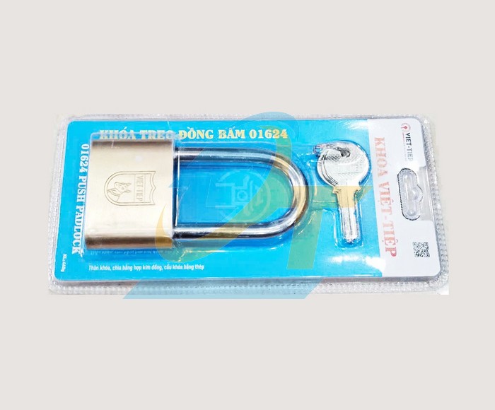 Khóa treo đồng bấm càng dài 6F Việt Tiệp VT01624  VietTiep | Giá rẻ nhất - Công Ty TNHH Thương Mại Dịch Vụ Đạt Tâm