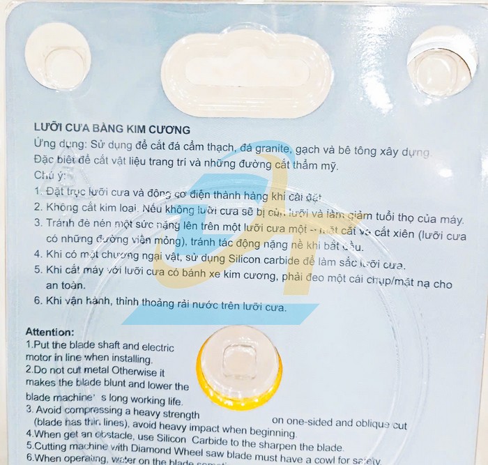 Lưỡi cắt gạch chống rung Rồng Vàng 105x20/16  VietNam | Giá rẻ nhất - Công Ty TNHH Thương Mại Dịch Vụ Đạt Tâm