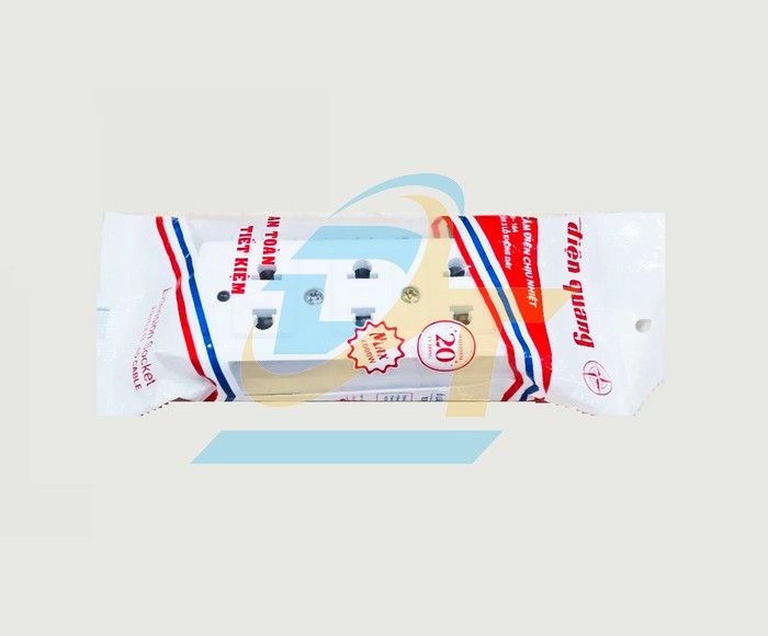 Ổ cắm 3 lỗ không dây Điện Quang ĐQ 004A-02  DienQuang | Giá rẻ nhất - Công Ty TNHH Thương Mại Dịch Vụ Đạt Tâm