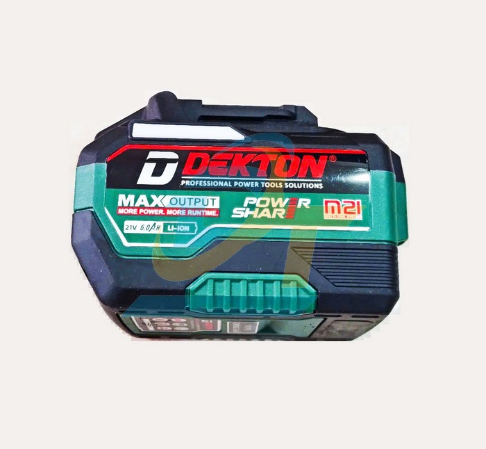 Pin Li-ion 21V 6.0Ah Dekton M21-B6015PLUS  DEKTON | Giá rẻ nhất - Công Ty TNHH Thương Mại Dịch Vụ Đạt Tâm