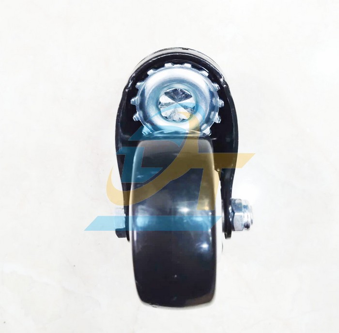 Bánh xe nhựa PVC phi 50 càng xoay có khóa (Cọc vít)  VietNam | Giá rẻ nhất - Công Ty TNHH Thương Mại Dịch Vụ Đạt Tâm