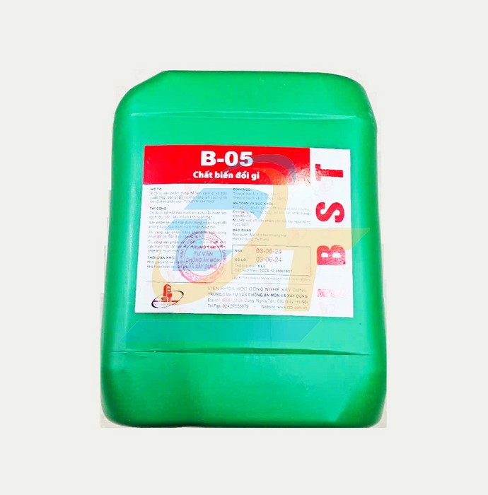 Chất tẩy gỉ sắt thép B-05 5L  VietNam | Giá rẻ nhất - Công Ty TNHH Thương Mại Dịch Vụ Đạt Tâm