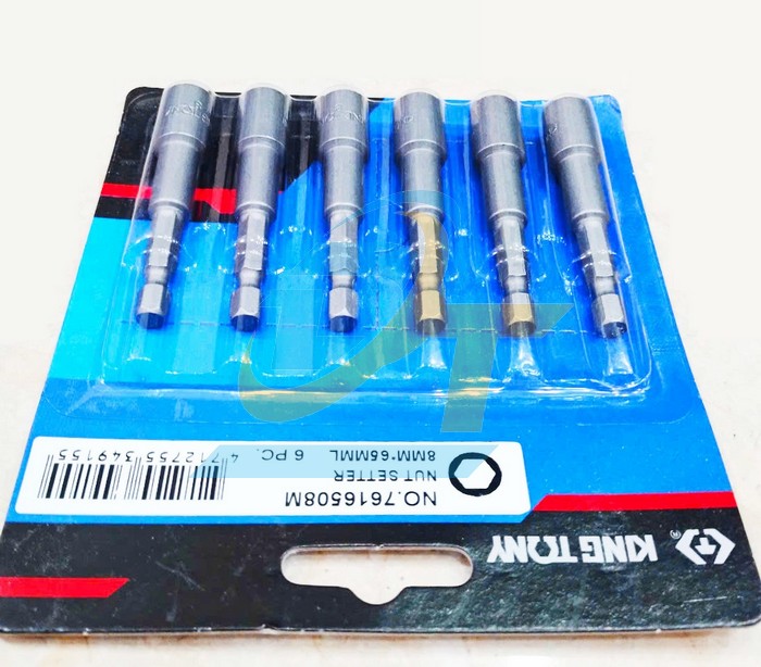 Đầu siết tôn 8mm dài 65mm Kingtony 7616508M (Vỉ 6 cái)  KingTony | Giá rẻ nhất - Công Ty TNHH Thương Mại Dịch Vụ Đạt Tâm