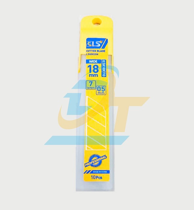 Lưỡi dao rọc giấy thép SK5 0.5x18x110mm LS+ LS600204  LS+ | Giá rẻ nhất - Công Ty TNHH Thương Mại Dịch Vụ Đạt Tâm