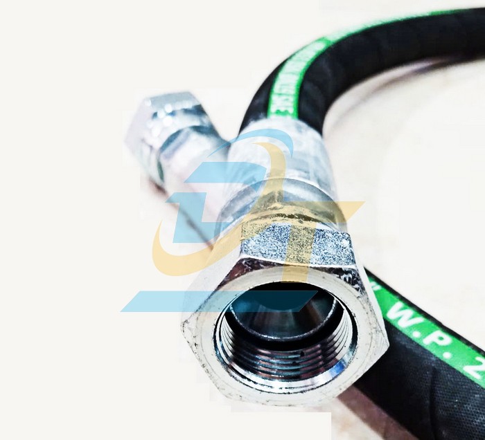 Ống tuy ô thủy lực 2 lớp bố 3/4"x1.5M bấm 2 đầu ren trong 27 côn lõm  VietNam | Giá rẻ nhất - Công Ty TNHH Thương Mại Dịch Vụ Đạt Tâm