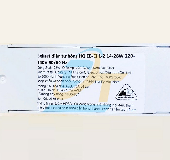 Tăng phô (Ballast) điện tử TL5 220-240V Philips EB-Ci 1-2 14-28W  Philips | Giá rẻ nhất - Công Ty TNHH Thương Mại Dịch Vụ Đạt Tâm