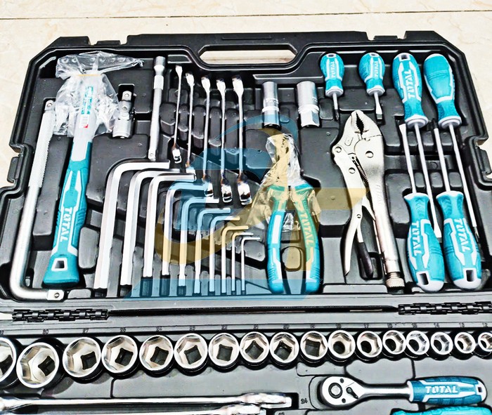 Bộ đồ nghề cầm tay 142 chi tiết Total THKTHP21426  Total | Giá rẻ nhất - Công Ty TNHH Thương Mại Dịch Vụ Đạt Tâm