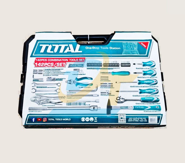 Bộ đồ nghề cầm tay 142 chi tiết Total THKTHP21426  Total | Giá rẻ nhất - Công Ty TNHH Thương Mại Dịch Vụ Đạt Tâm
