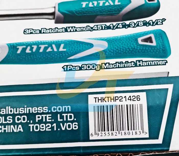 Bộ đồ nghề cầm tay 142 chi tiết Total THKTHP21426  Total | Giá rẻ nhất - Công Ty TNHH Thương Mại Dịch Vụ Đạt Tâm