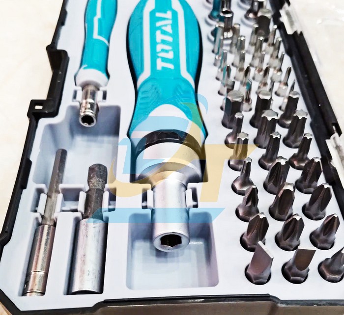 Bộ tua vít đa năng 55 chi tiết Total TACSD30556  Total | Giá rẻ nhất - Công Ty TNHH Thương Mại Dịch Vụ Đạt Tâm