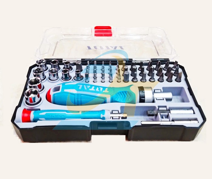 Bộ tua vít đa năng 55 chi tiết Total TACSD30556  Total | Giá rẻ nhất - Công Ty TNHH Thương Mại Dịch Vụ Đạt Tâm
