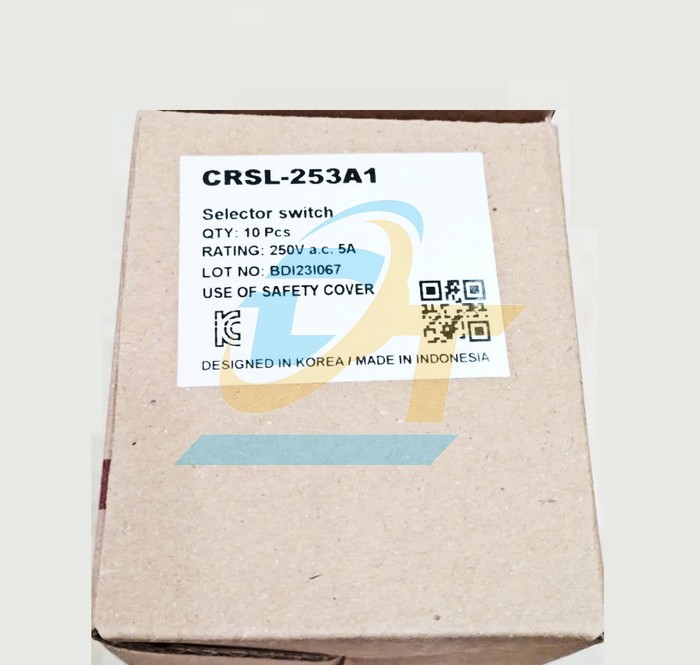 Công tắc xoay 3 vị trí phi 25 Hanyoung CRSL-253A1  Hanyoung | Giá rẻ nhất - Công Ty TNHH Thương Mại Dịch Vụ Đạt Tâm