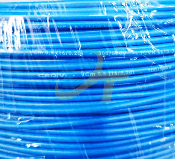 Dây điện đơn mềm Cadivi VCm 0.5mm - 300/500V  Cadivi | Giá rẻ nhất - Công Ty TNHH Thương Mại Dịch Vụ Đạt Tâm