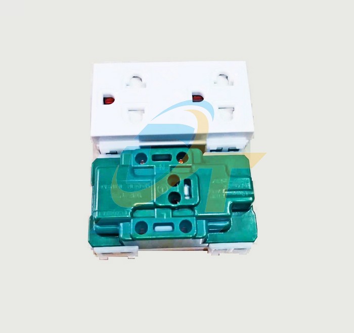 Ổ cắm đ&ocirc;i 3 chấu 16A 250VAC Panasonic WEV1582SW WEV1582SW Panasonic | Gi&aacute; rẻ nhất - C&ocirc;ng Ty TNHH Thương Mại Dịch Vụ Đạt T&acirc;m