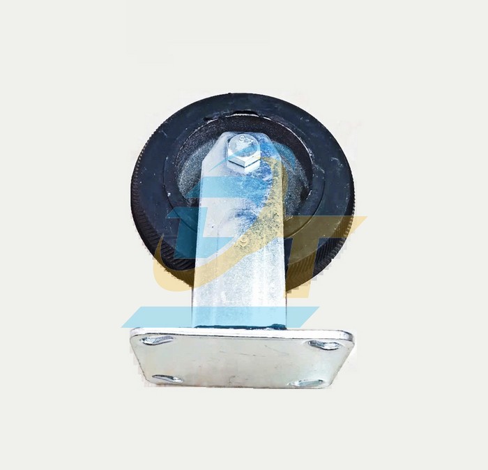 Bánh xe đẩy cao su 150x50 cố định (Càng dày)  VietNam | Giá rẻ nhất - Công Ty TNHH Thương Mại Dịch Vụ Đạt Tâm
