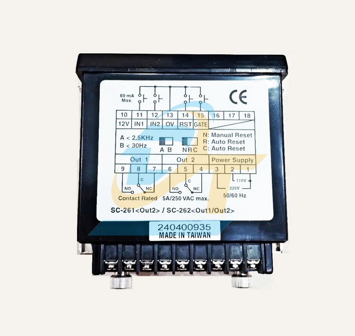 Bộ đếm Fotek SC-261  Fotek | Giá rẻ nhất - Công Ty TNHH Thương Mại Dịch Vụ Đạt Tâm
