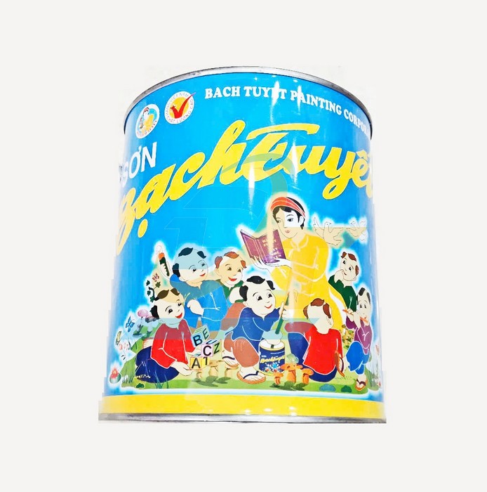 Sơn Alkyd (bóng) Bạch Tuyết 2.8kg - Màu xanh đậm Yamaha 736  BachTuyet | Giá rẻ nhất - Công Ty TNHH Thương Mại Dịch Vụ Đạt Tâm