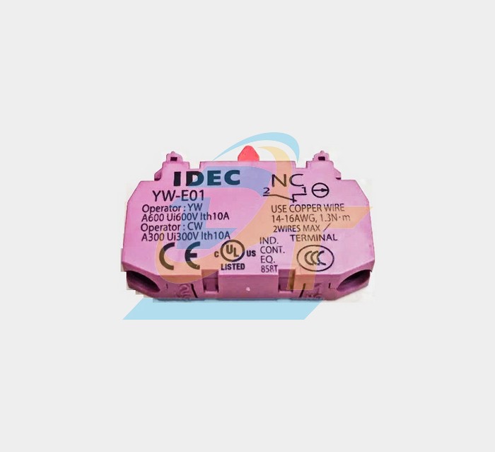 Tiếp điểm phụ Idec YW-E01  IDEC | Giá rẻ nhất - Công Ty TNHH Thương Mại Dịch Vụ Đạt Tâm