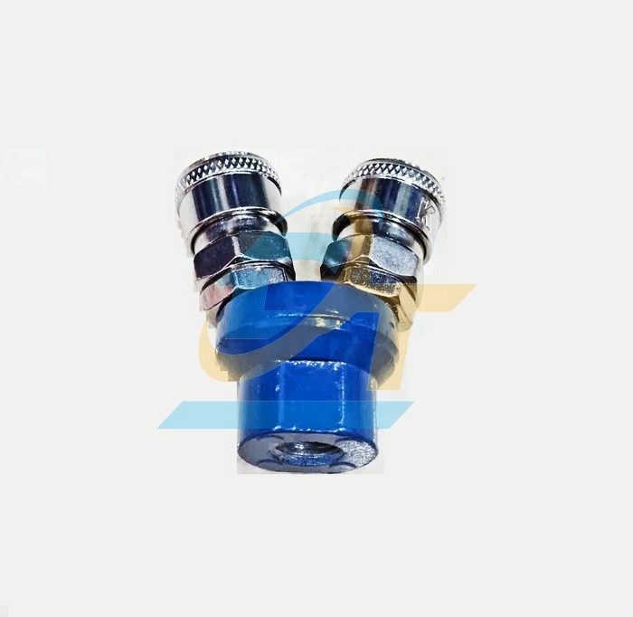 Khớp nối nhanh khí nén chia 2 SMV (Ren trong 13mm)  China | Giá rẻ nhất - Công Ty TNHH Thương Mại Dịch Vụ Đạt Tâm