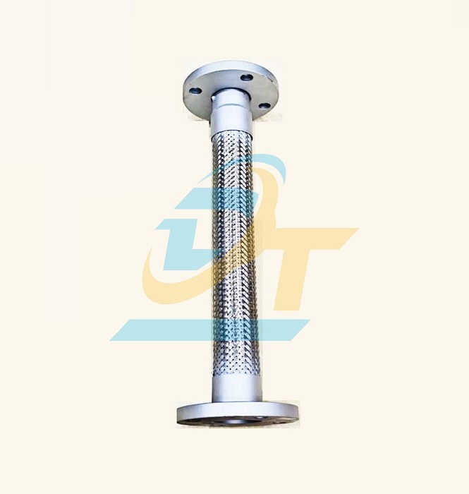 Ống mềm inox 304 2"x500mm (Phi 60) nối bích thép JIS10K (1 đầu cố định, 1 đầu xoay)  VietNam | Giá rẻ nhất - Công Ty TNHH Thương Mại Dịch Vụ Đạt Tâm