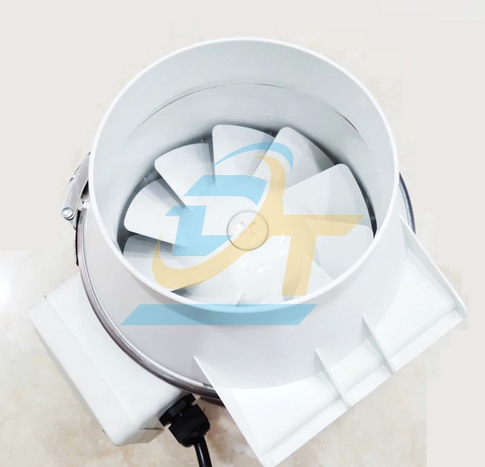Quạt thông gió nối ống 60W 0.14A 220V HF-125  China | Giá rẻ nhất - Công Ty TNHH Thương Mại Dịch Vụ Đạt Tâm