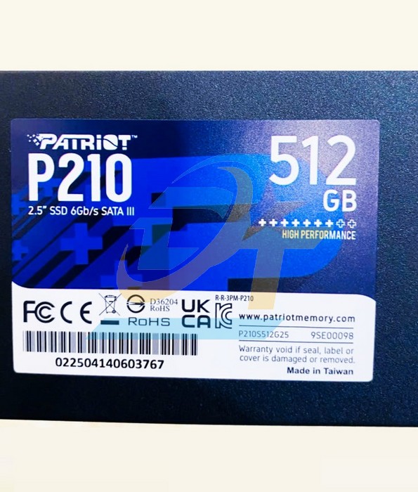 Ổ cứng SSD 2.5" 128GB Patriot P210 SATA III  PATRIOT | Gi&aacute; rẻ nhất - C&ocirc;ng Ty TNHH Thương Mại Dịch Vụ Đạt T&acirc;m