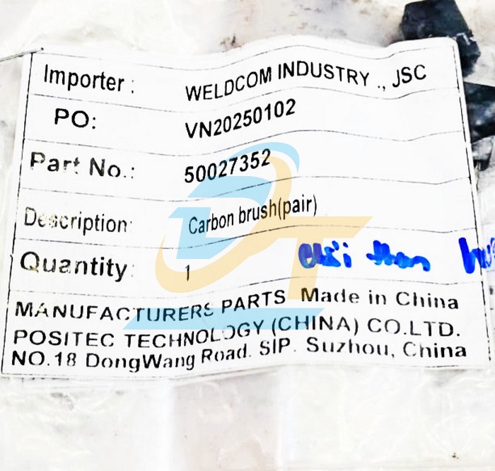 Chổi than m&aacute;y WU800S, WU800X L48 50027352  HOVU | Gi&aacute; rẻ nhất - C&ocirc;ng Ty TNHH Thương Mại Dịch Vụ Đạt T&acirc;m