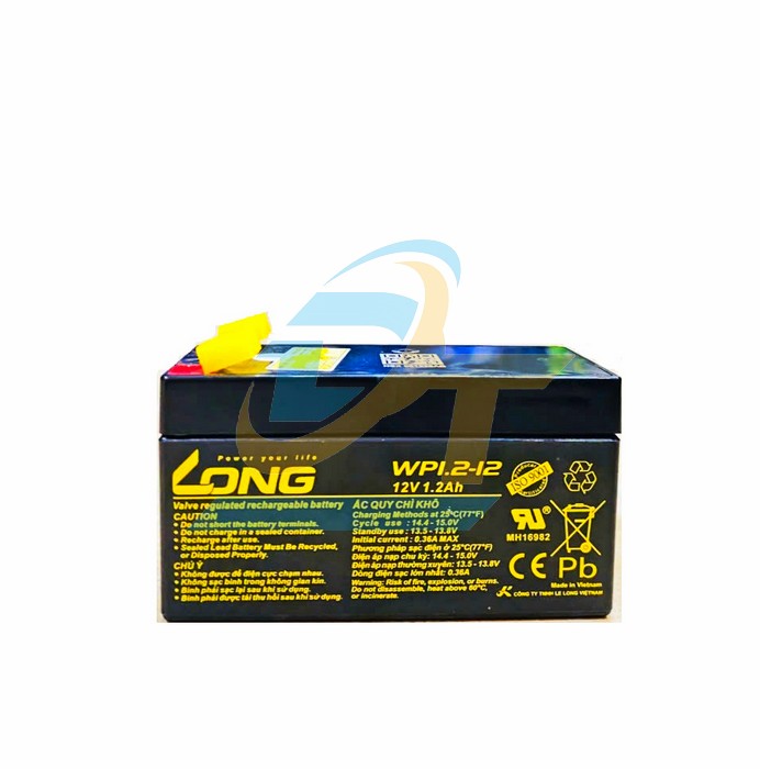 Ắc quy kh&ocirc; 12V 1.2Ah Long WP1.2-12  China | Gi&aacute; rẻ nhất - C&ocirc;ng Ty TNHH Thương Mại Dịch Vụ Đạt T&acirc;m