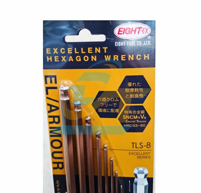 Bộ lục gi&aacute;c đầu bi 1.5-8mm Eight TLS-8  Eight | Gi&aacute; rẻ nhất - C&ocirc;ng Ty TNHH Thương Mại Dịch Vụ Đạt T&acirc;m