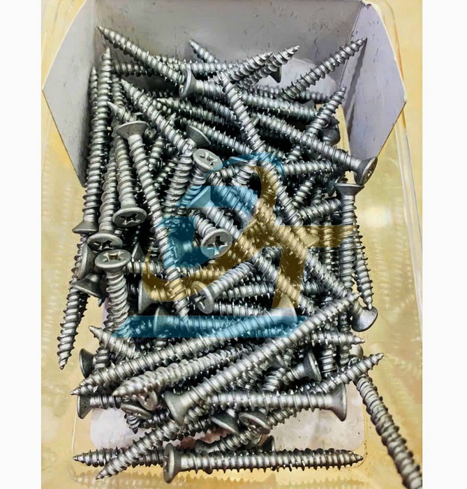 V&iacute;t b&ecirc; t&ocirc;ng 4x45 đầu bằng Unika F-445  UNIKA | Gi&aacute; rẻ nhất - C&ocirc;ng Ty TNHH Thương Mại Dịch Vụ Đạt T&acirc;m