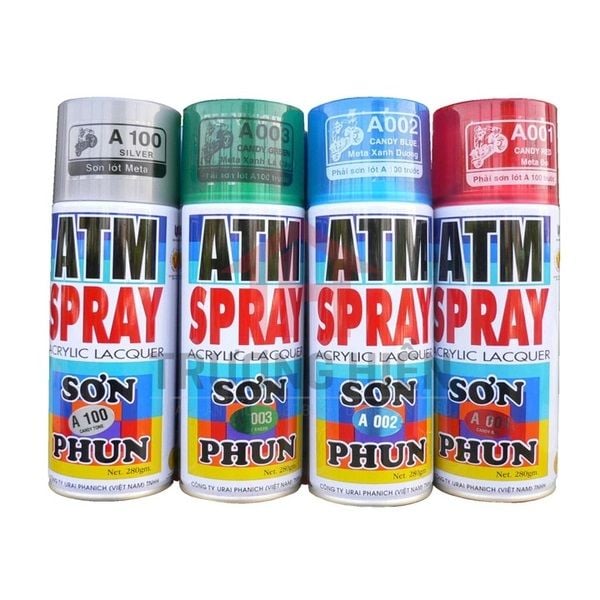 Sơn xịt ATM &ndash; Giải ph&aacute;p sơn nhanh, đẹp, bền m&agrave;u